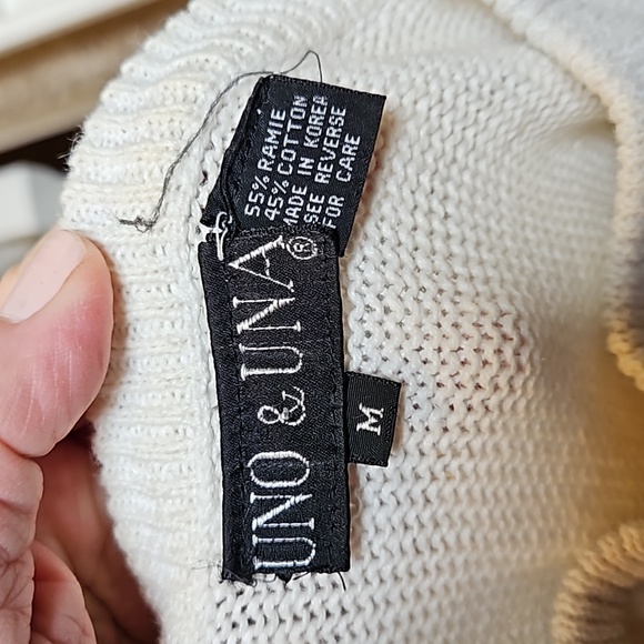 UNO & UNA Beach Sweater - M - Picture 3 of 3